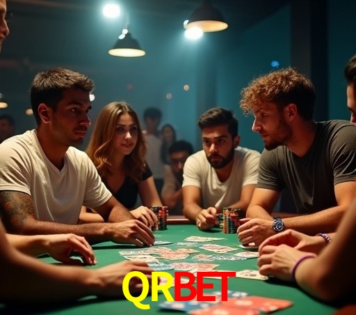 Interface moderna da plataforma QRBET